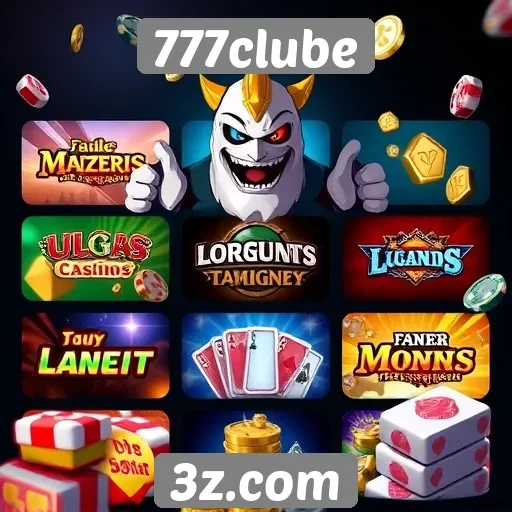 Análise das opções de jogos no 777clube